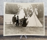 Fort Yates Standing Rock Indian Family Photo