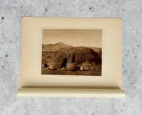 Edward Curtis Photogravure A Pima Home