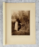 Edward Curtis Photogravure Gathering Arrow Bush