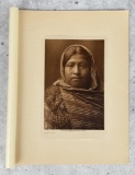 Edward Curtis Photogravure Yaqui Girl