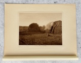 Edward Curtis Photogravure Apache Mohave House
