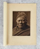 Edward Curtis Photogravure A Papago