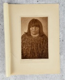 Edward Curtis Photogravure An Apache Mohave Woman