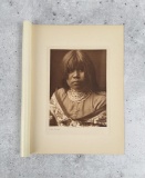 Edward Curtis Photogravure Yuma Maiden