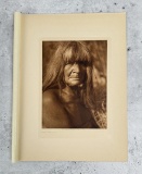 Edward Curtis Photogravure Hipa Maricopa