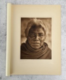Edward Curtis Photogravure Qahatika Man