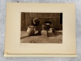Edward Curtis Photogravure Papago Kitchen