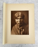 Edward Curtis Photogravure Joseph Head Pima