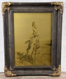 Edward Curtis Arapaho Warrior Orotone Photo