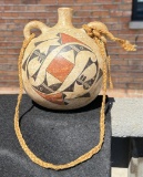 Acoma Pueblo Polychrome Canteen