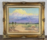 Eugene Thurston Spanish Peaks Colorado Painting
