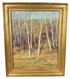 Clyde Aspevig Montana Aspens Oil Painting