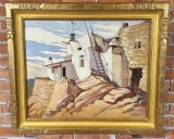 William Seltzer Rice Walpai Pueblo Painting