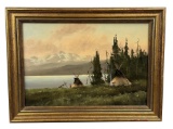 Heinie Hartwig Under Dark Skies Painting