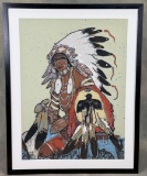 Kevin Red Star Strikes Going Serigraph Print