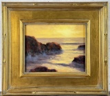 Greg Scheibel Pacific Sunset Oil Painting