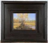 Brent Cotton Late Winter Cottonwood Painting