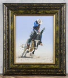 John Bye Eight Seconds Cowboy Painting