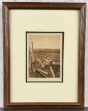 Edward Curtis Photogravure Blackfoot Burial
