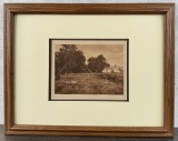 Edward Curtis Photogravure Making Camp