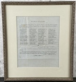 Cotton Factory New Orleans Blockade Broadside