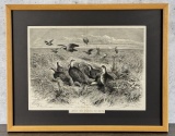 Among the Prairie Chickens Edwin Forbes
