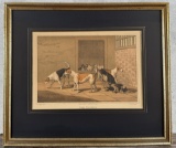 Fox Hounds Henry Thomas Alken Aquatint