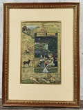 Antique Mughal Empire Painting