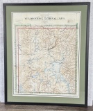 1910 Yellowstone National Park Map