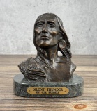 Charles M Russell Sleeping Thunder Bronze