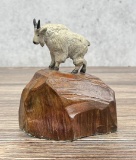 John Louis Clarke JL Clarke Mountain Goat Bronze