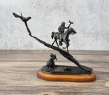 Ron Herron Sport of Kings Indian Bronze