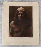 Edward Curtis Mohave Chief Photogravure