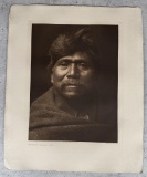 Edward Curtis Pachilawa Walapai Chief Photogravure