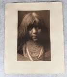Edward Curtis Hwalya Yuma Photogravure