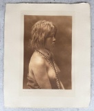 Edward Curtis Judith Mohave Photogravure