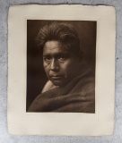 Edward Curtis Chijako Pima Photogravure
