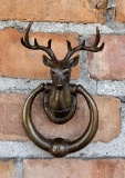 Shristy Hardware Brass Stag Door Knocker