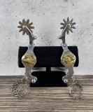 North and Judd Montana Cowboy Spurs