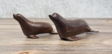 Mexican Ironwood Seal Carvings