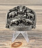 Alaska Pewter Belt Buckle