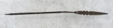 Congolese Mongo Ngbandi Lion Hunting Spear