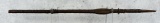 Congolese Mongo Ngbandi Lion Hunting Spear Shaft