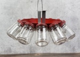Rotating Jar Organizer Parts Storage Rack