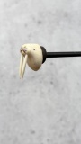 Alaskan Inuit Eskimo Carved Walrus Magnet