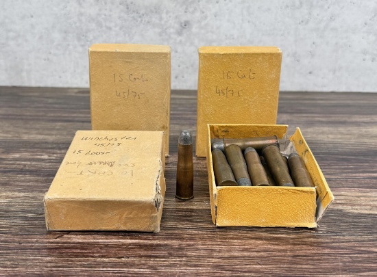 45 Rounds Of Winchester .45-75 Ammo | Online Auctions | Proxibid