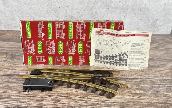 Lehmann G Scale 1215 Left Manual Switch Track