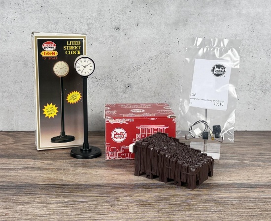 Lehmann G Scale 10310 989 Bumper Clock