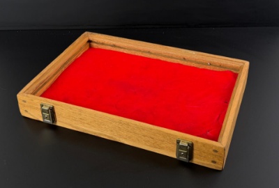 Custom Made Montana Oak Display Case