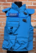Polish Police Blue Body Armor Vest HLV-II